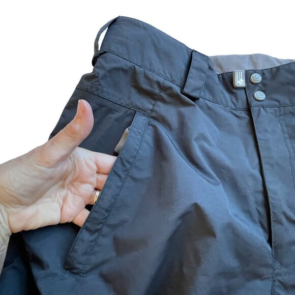 Joe Fresh Kids Snow Pants Insulated Navy Blue Ski Pants with 4 Pockets - Picture 3 of 10